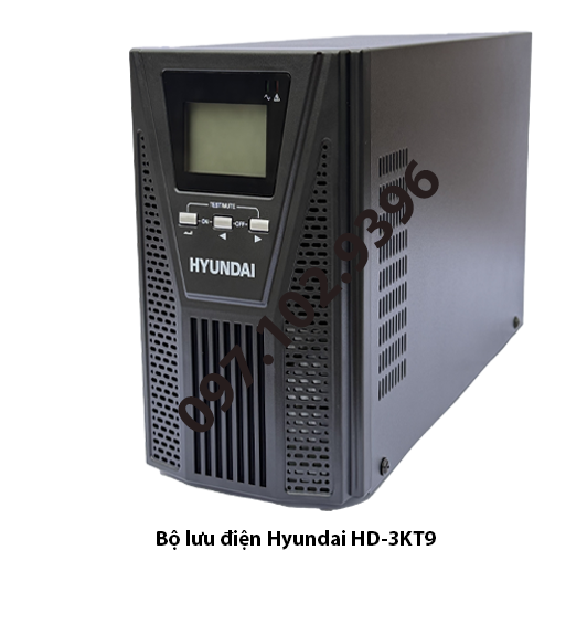 Bộ lưu điện UPS Online 3KVA Hyundai HD-3KT9