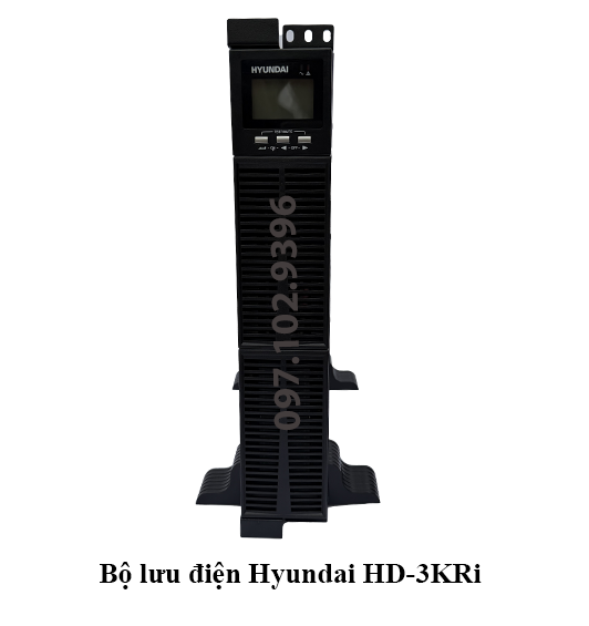 Bộ lưu điện UPS Online 3kVA Hyundai HD-3KRi