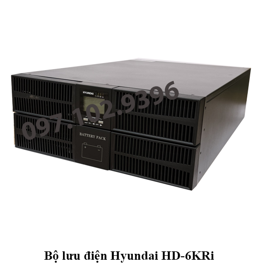 Bộ lưu điện UPS Online 6kVA Hyundai HD-6KRi