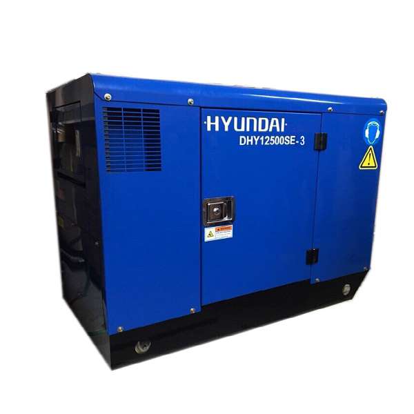 Máy phát điện chạy dầu Hyundai 12.5kW 3 pha DHY12500SE-3