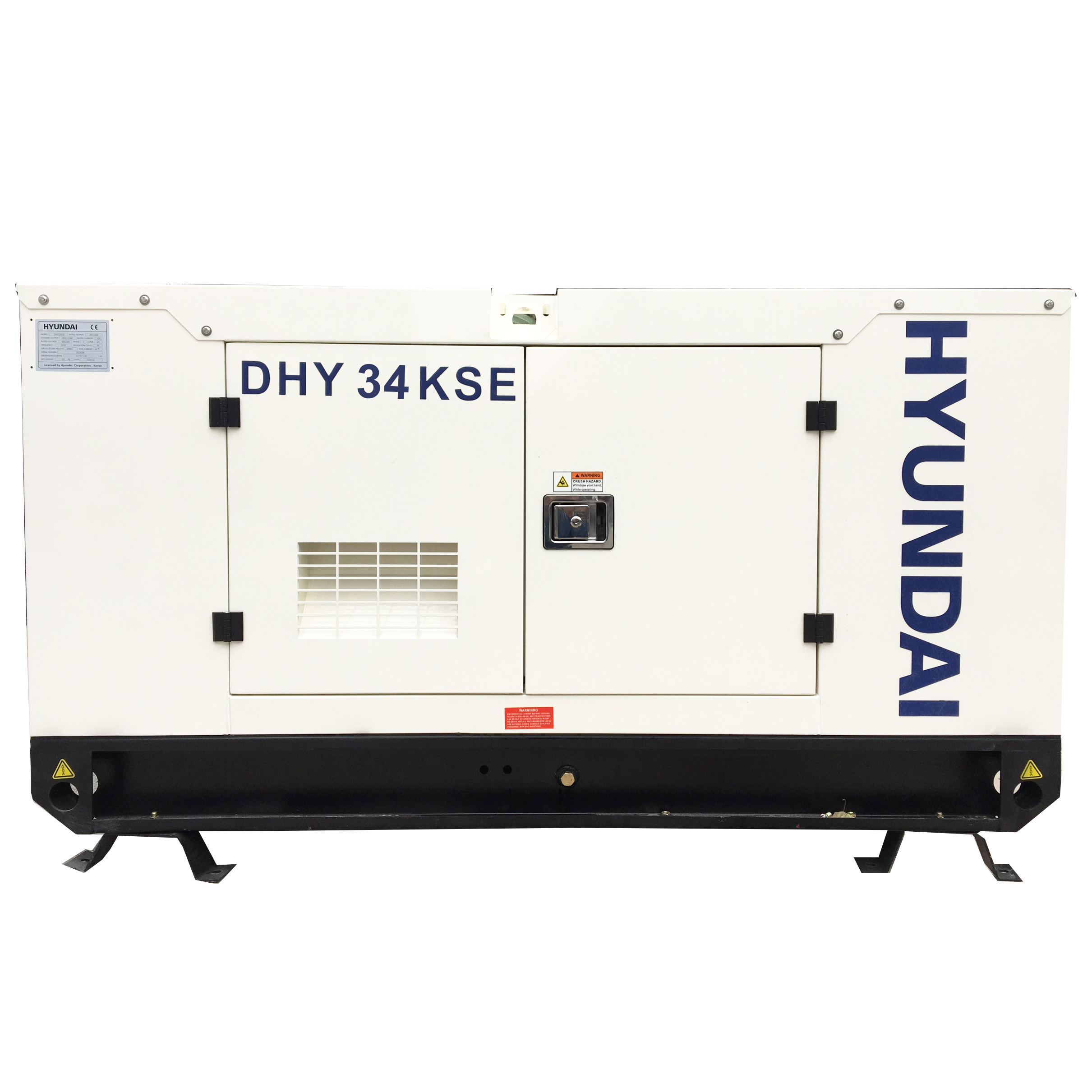 Máy phát điện chạy dầu 3 pha Hyundai DHY34KSE 31kVA-34kVA