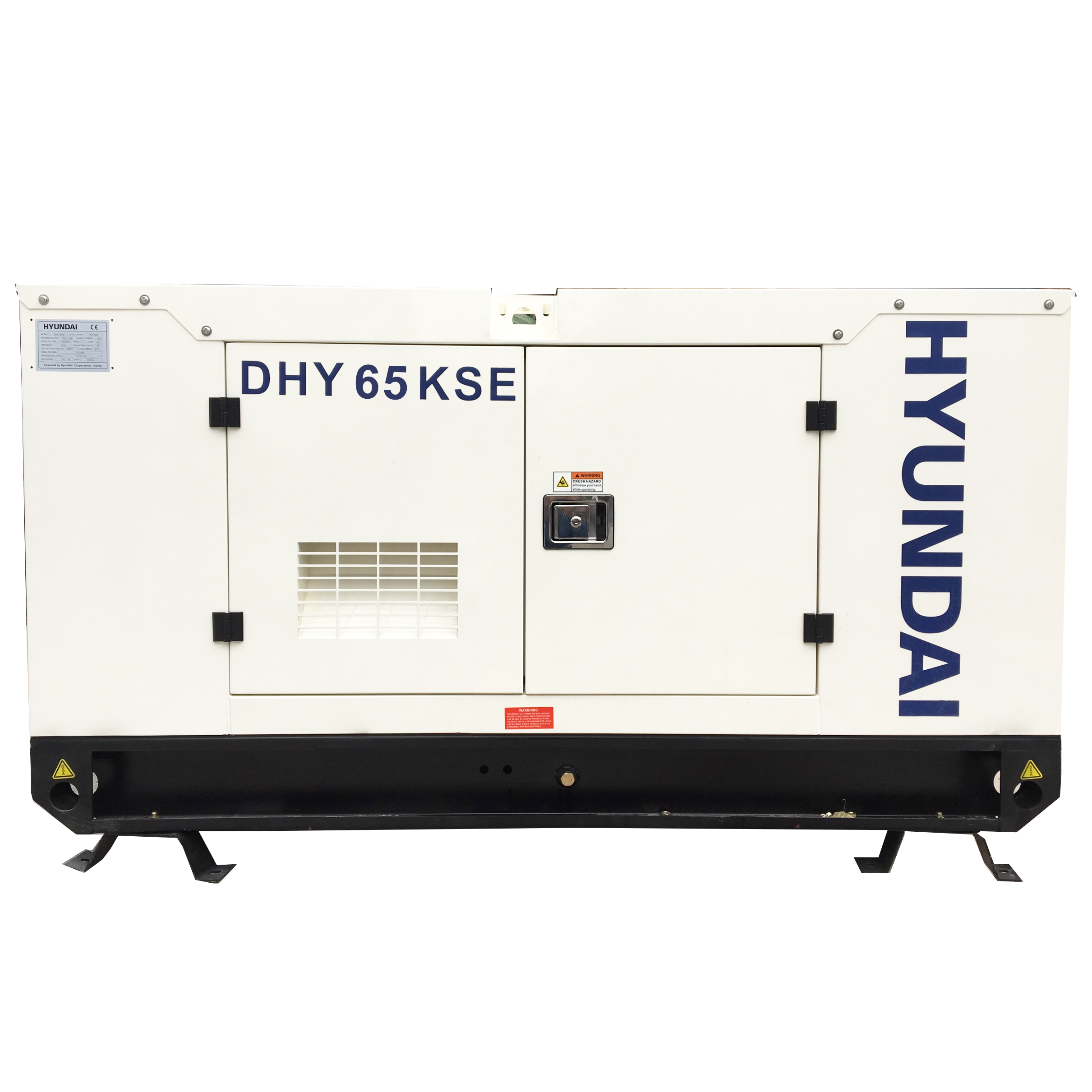 Máy phát điện chạy dầu 3 pha Hyundai DHY65KSE