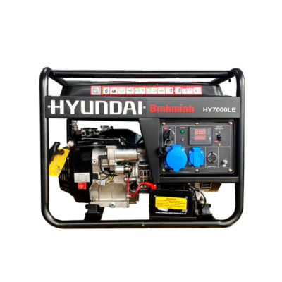 Máy phát điện chạy xăng 1 pha 5.0kW – 5.5kW Hyundai HY7000LE