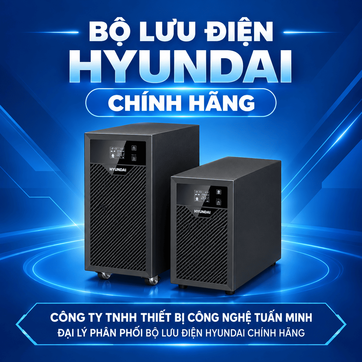 bộ lưu điện hyundai chính hãng